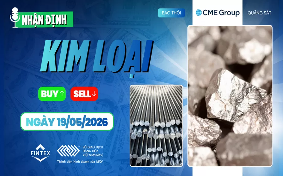NHẬN ĐỊNH THỊ TRƯỜNG KIM LOẠI NGÀY 19/05/2026